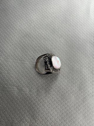Anillo Plata Vintage Rosa