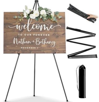 Cavalletto Espositore 160cm Legno e Metallo GB012