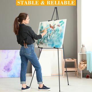 Cavalletto Espositore 160cm Legno e Metallo GB012