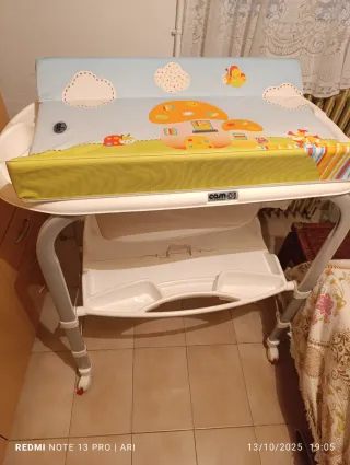 Fasciatoio per bagnetto Cam per bambini