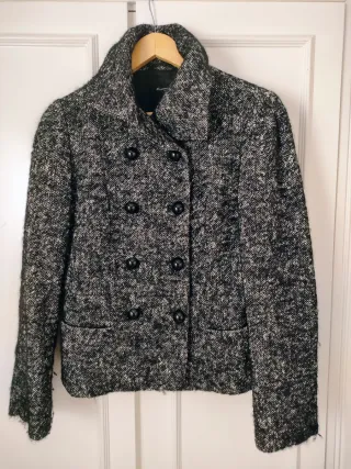 Chaqueta tweed Massimo Dutti