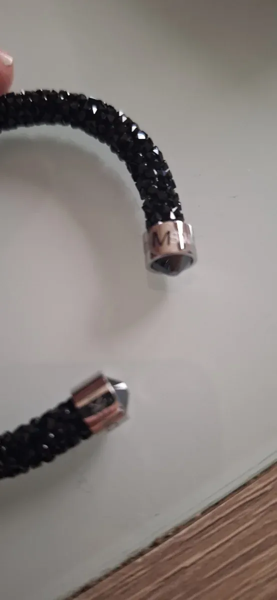 Pulsera Swarovski Crystaldust Negra