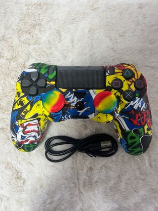 Mando PS4 Personalizado Graffiti