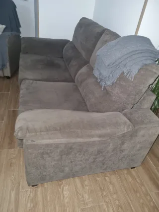 Sofá cama 2-3 plazas gris