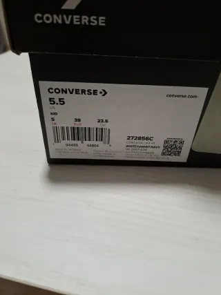 Converse All Star Blancas Talla 38