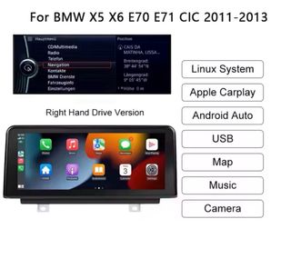 Pantalla Android BMW X5/X6 E70/E71