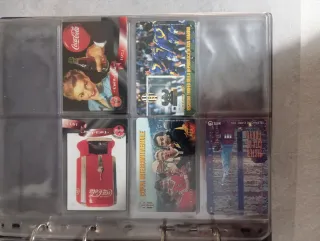 Album carte telefoniche vintage