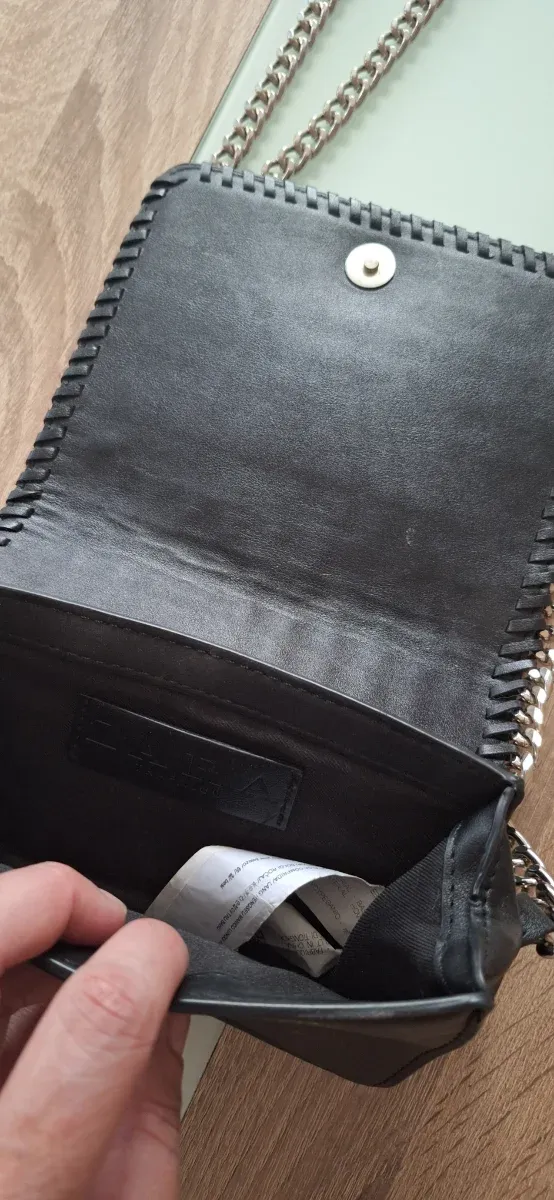 Bolso Zara Negro Tachuelas