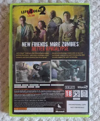 Left 4 Dead 2 Xbox 360 - Copia Promocional