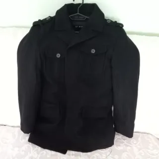 Abrigo DI BYR negro hombre