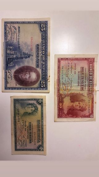 Billetes Antiguos Españoles