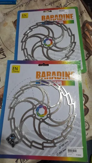Discos Freno Baradine DB-05 180mm Bici