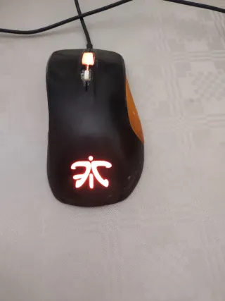 Mouse per PC Usato Nero/Arancio