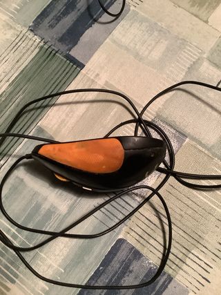 Mouse per PC Usato Nero/Arancio