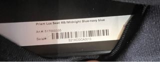 Cybex Priam Lux Seat RB Silla Paseo
