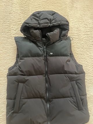 Chaleco Zara Negro Nuevo