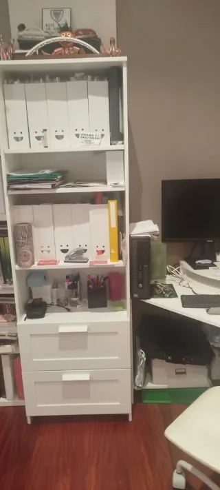 Librería Bily Ikea Blanca
