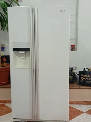 Nevera 2 puertas blanca