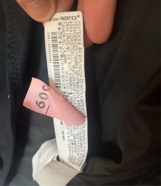 Traje Zara Negro Talla 38