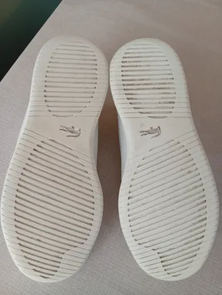 Zapatillas de piel Lacoste Talla 36