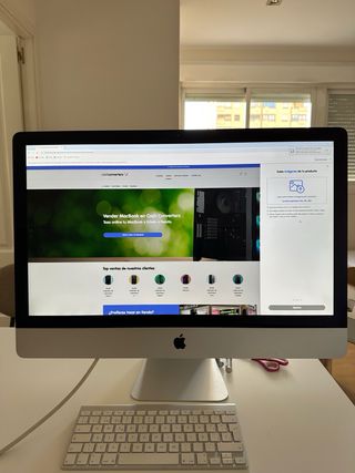 Imac de mesa Apple Plata 27 pulgadas del 2012