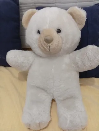 Morbido peluche White Bear