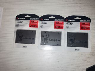 Kingston A400 SSD SATA. ¡NUEVOS! PRECINTADOS.