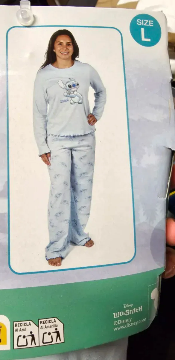 Pigiama Disney Stitch Tg M