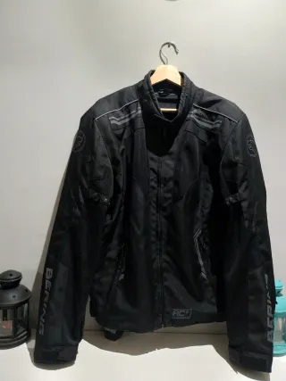 Chaqueta Moto Bering Negra