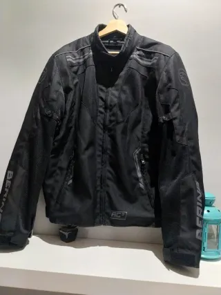 Chaqueta Moto Bering Negra