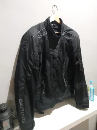 Chaqueta Moto Bering Negra