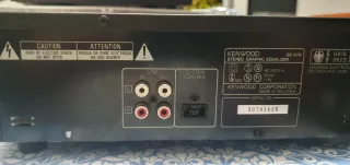 Ecualizador Kenwood GE-470 Negro