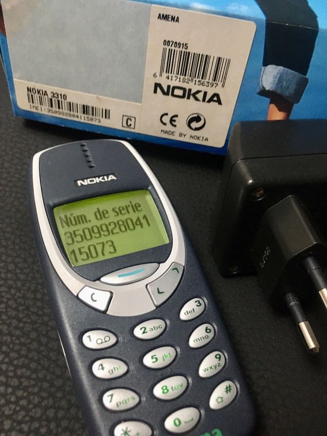 Nokia 3310 Libre operador , vintage, caja original