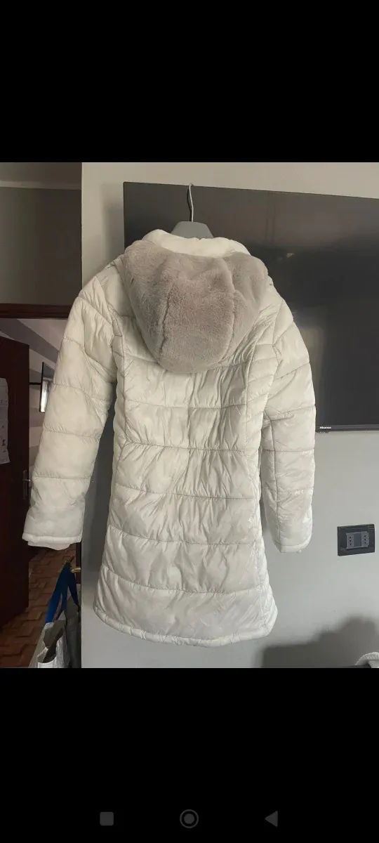 Piumino Guess ragazza bianco/ghiaccio 