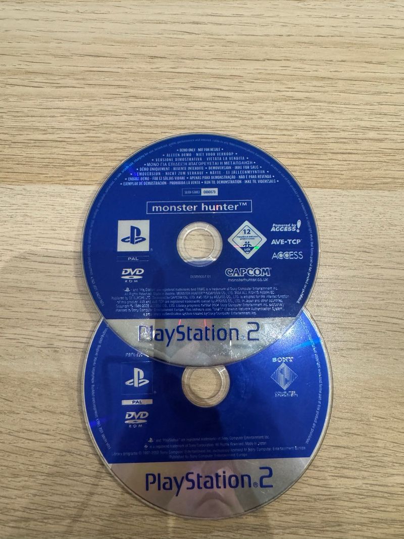 Imagen de Monster Hunter Demo PS2 + 2 Demos PS1 y PS2