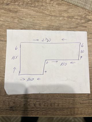 Sofá 5 plazas Conforama tela marfil