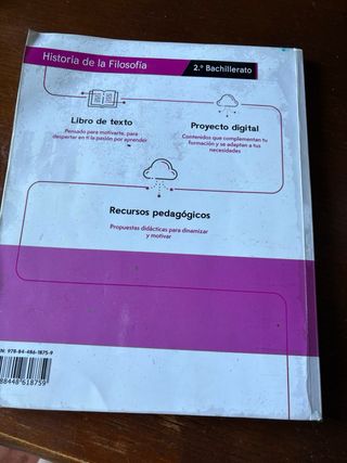 Historia de la Filosofía 2.º Bachillerato
