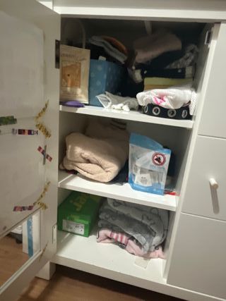 Muebles dormitorio infantil blanco