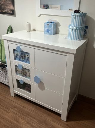 Muebles dormitorio infantil blanco