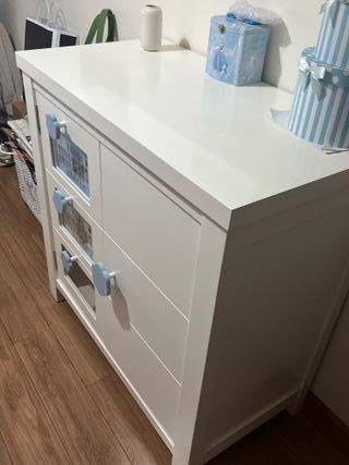 Muebles dormitorio infantil blanco