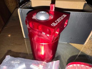 Decantador OIL Catch Can Negro