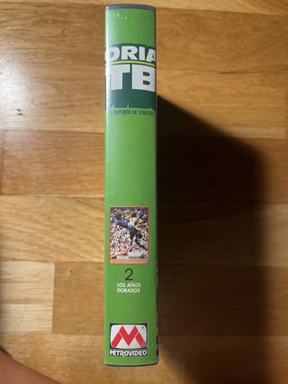 VHS Historia del Fútbol 2 Los Años Dorados