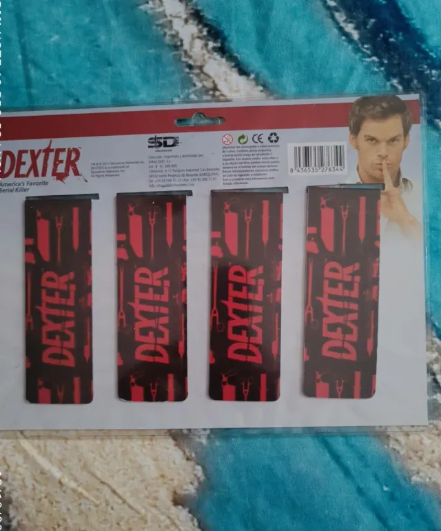 Set 4 Marcadores Magnéticos Dexter