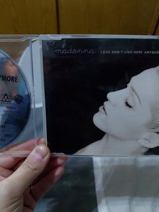 Madonna Love Don't Live Here Anymore Promo CD