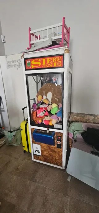 Máquina recreativa de gancho
