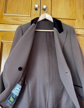 Abrigo Lana Cashmere Marrón