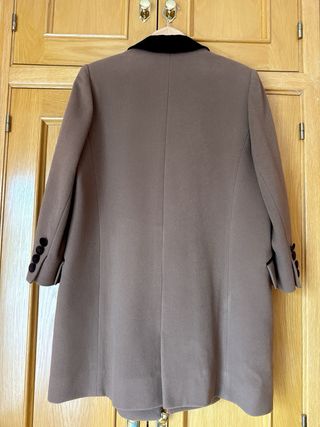 Abrigo Lana Cashmere Marrón