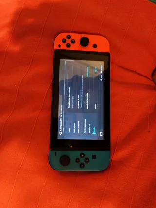 Nintendo Switch Verde y Naranja
