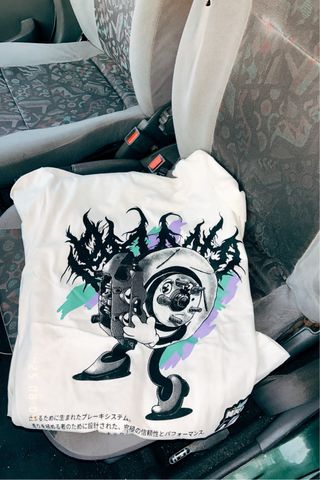 Camiseta HKS Disco de Freno Blanca