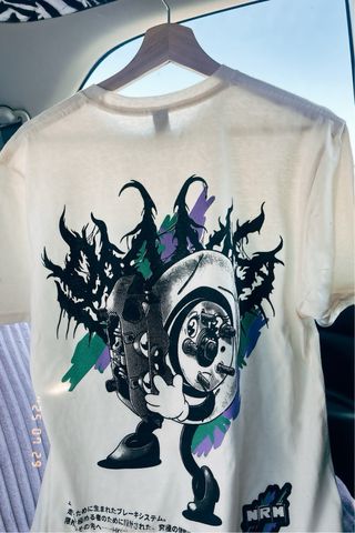 Camiseta HKS Disco de Freno Blanca